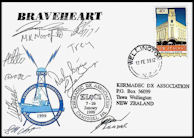 CAMPBELL Isl. ZL9CI Expedition (Autografos operadores) - 26 Enero 1999